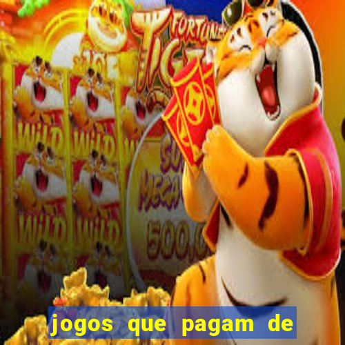 jogos que pagam de verdade no pix 2024